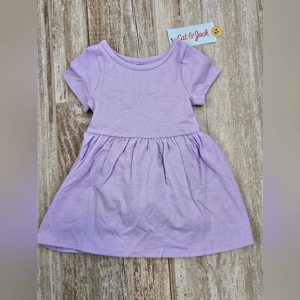 Cat & Jack Lavender Dress With Bottoms